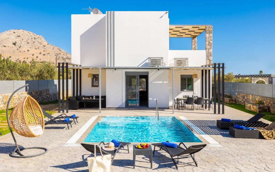 Lardos Villa | 140 m² Villa ∙ 3 bedrooms ∙ 8 guests