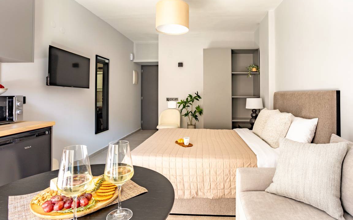 Thessaloniki City Centre Apartment | 22 m² Studio flat ∙ 1 bedroom ∙ 4 guests