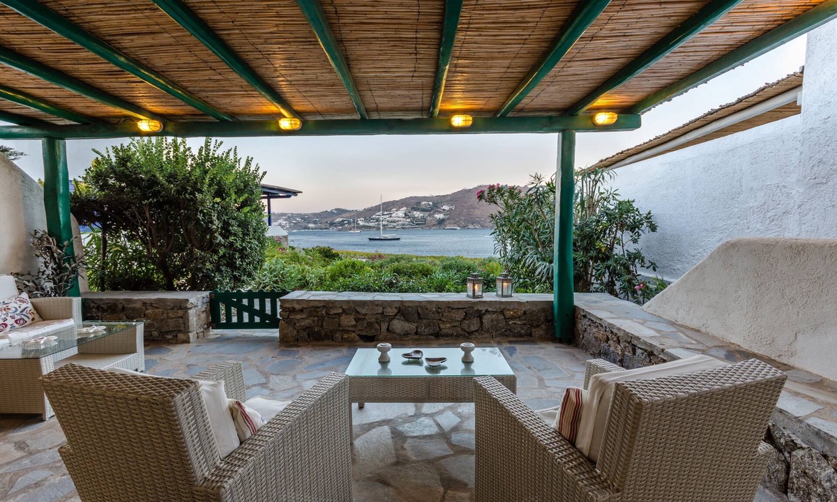 Ornos Villa | AFRODITE VILLA ON THE SEA (Private pool & beach)