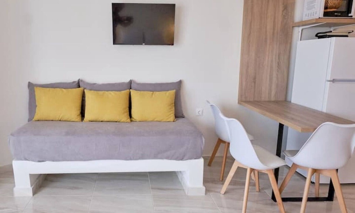Khondros Apartment | Andromeda-Deluxe apt 50m from the beach, sea view