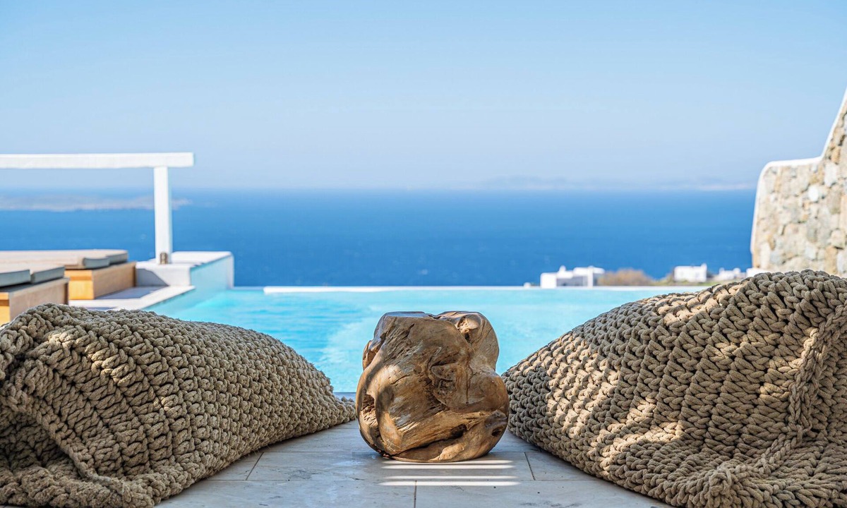 Faros Armenistis Villa | Anthis Villa Athena,private infinity pool!