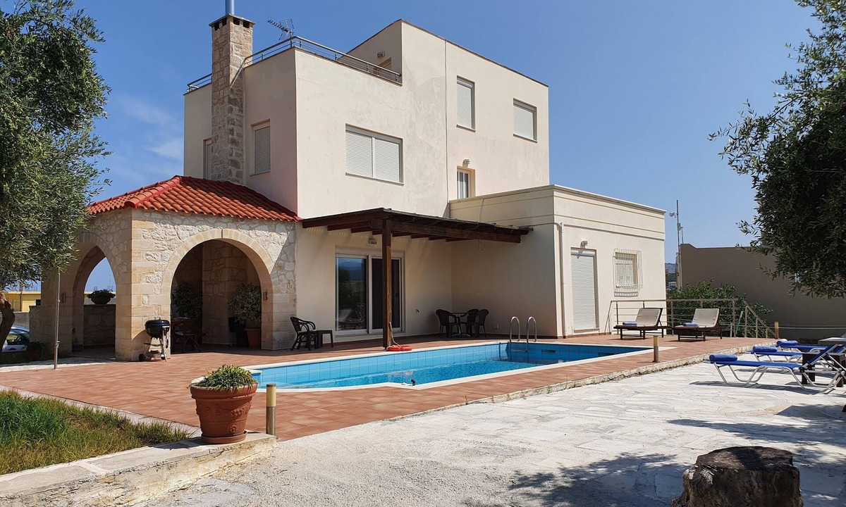Kalyves Villa | Argo Villa Kalyves - Detached Villa with Private Pool