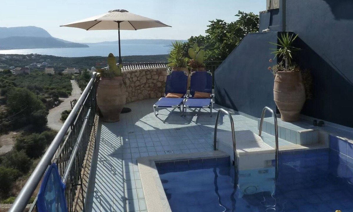 Apokoronas Villa | Charming Chania area Villa with panoramic sea views and private pool. Sleeps 5