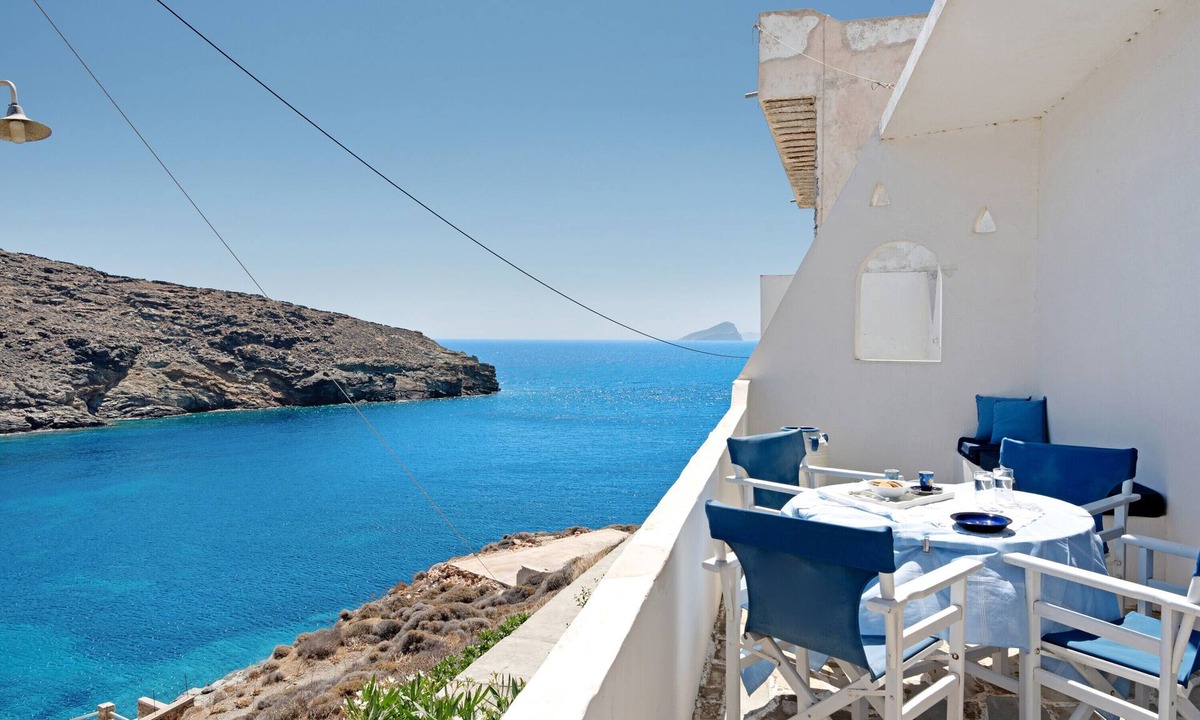 Kanala Villa | Country House 'Bella Vista' with Sea View, Shared Terrace and Air Conditioning