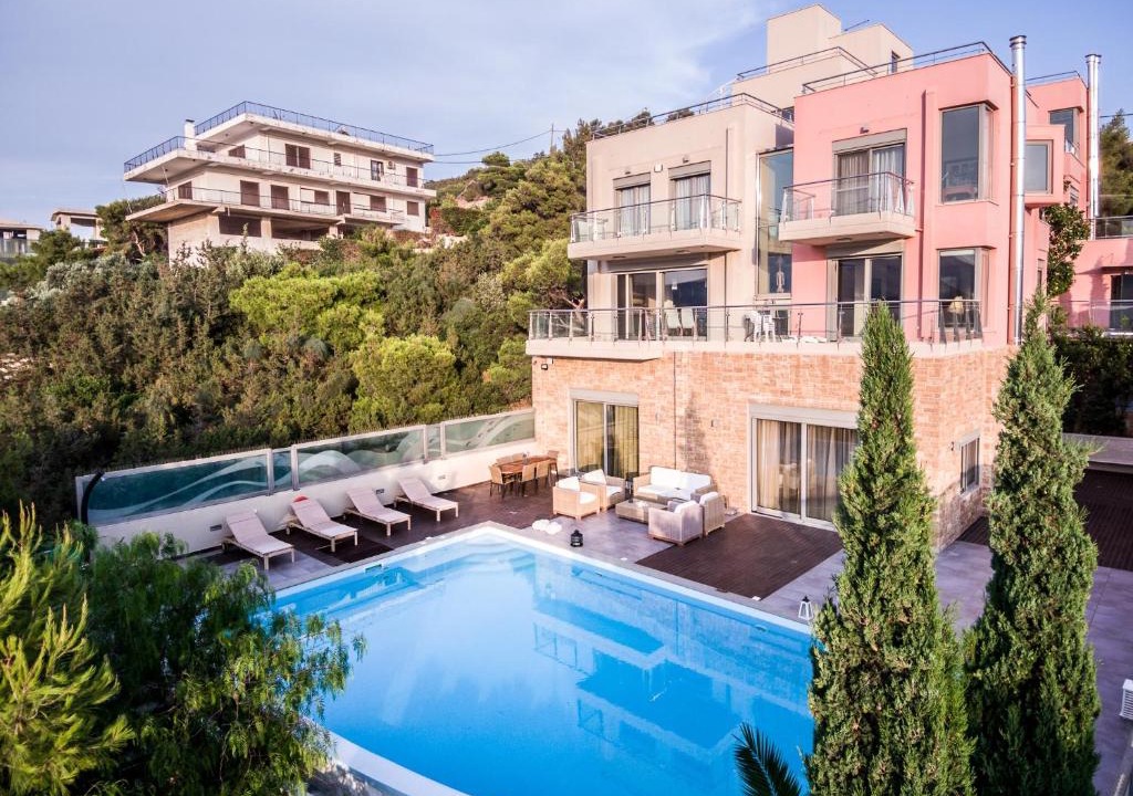 Palaia Fokaia Apartment | Deluxe Maisonette With Shared Pool 2#