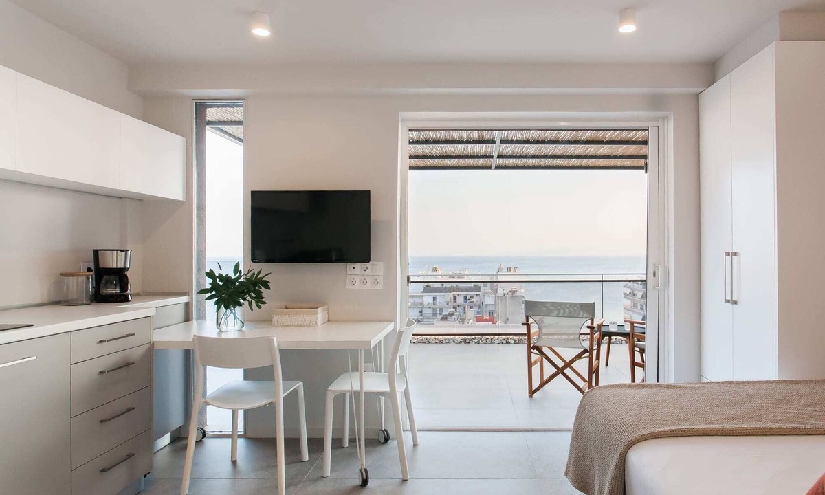 Palaio Faliro Apartment | #FH14 Sea view studio in Faliro