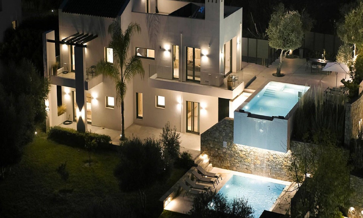 Prinos Villa | Gorgeous Crete Villa | 4 Bedrooms | Villa Psínthos | Terrace with Two Private.
