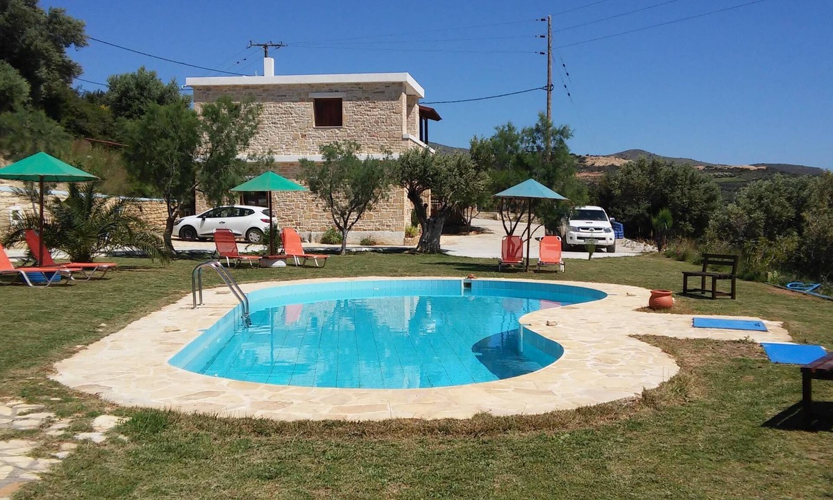 Triopetra Apartment | Holiday apartment in the country, pool, large garden, wifi| Triopetra, Crete
