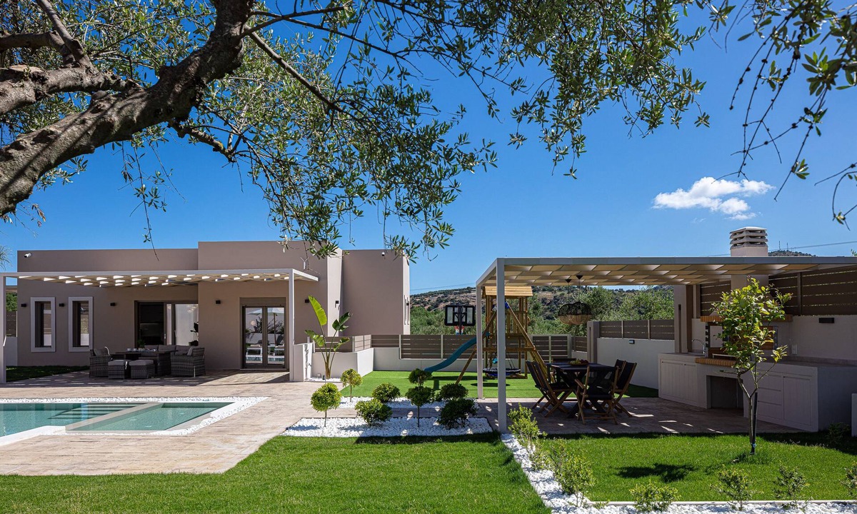 Perama Villa | Koin Villa Sunrise, with Heated Pool & Whirlpool