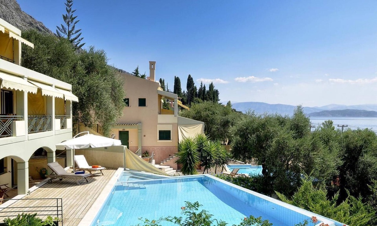 Barbati Villa | Luxury Vacation Villa By The Sea With Private Pool And BBQ