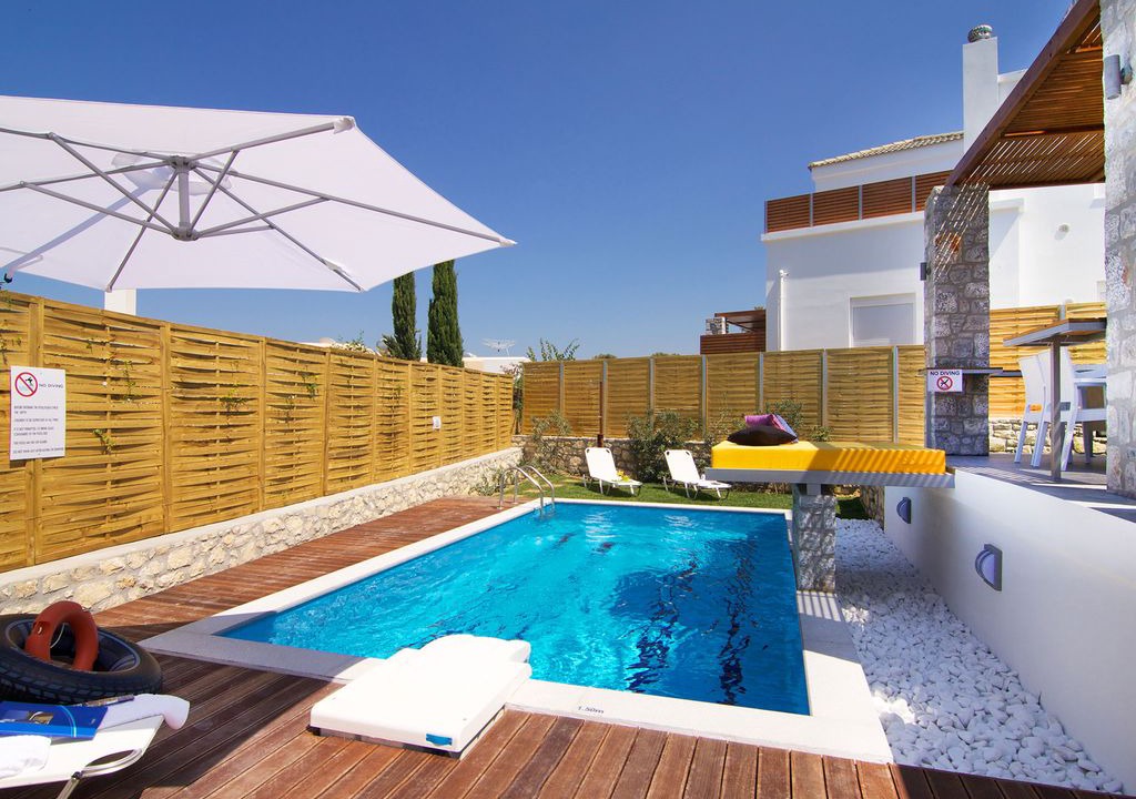Loutra Villa | New Holiday Villa in Loutra with private Pool and Playground