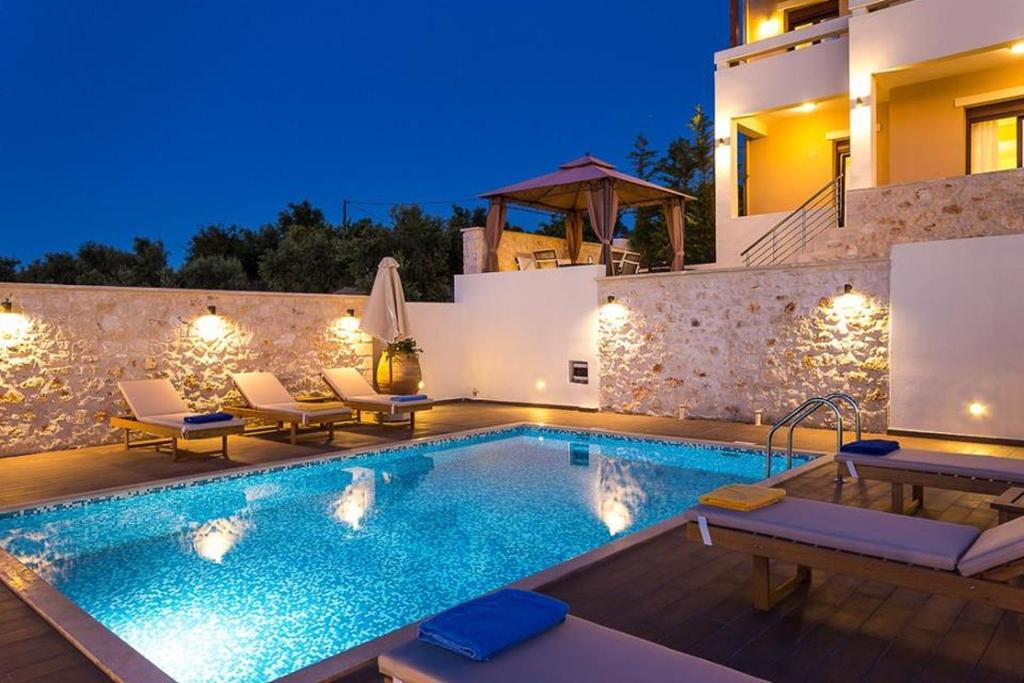 Pikris Villa | Roupes Villa IV, Family villa, Fantastic views, Private pool