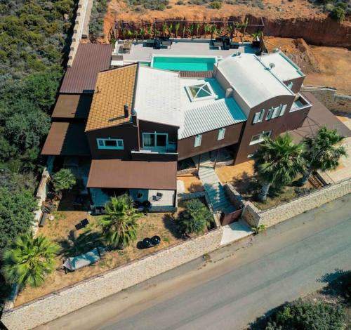 Old Hersonissos Villa | Sea view villa with jacuzzi
