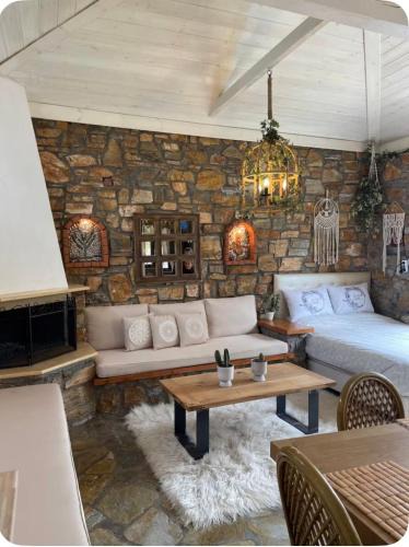 Leptokaria House | Stone cottage by the Coast of Olympus