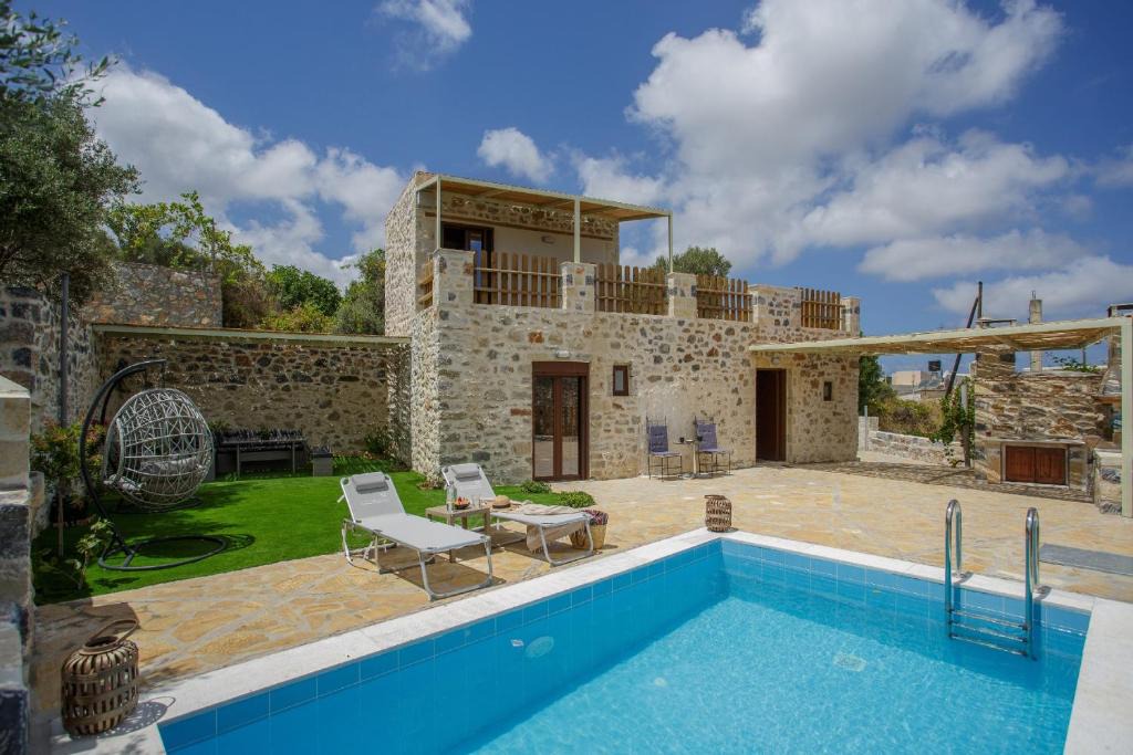 Pano Chersonissos Villa | Villa Errika Koxari by Estia