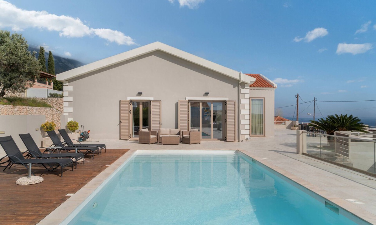 Vlachata Villa | Villa 'Ethereal' with Sea View, Wi-Fi and Air Conditioning
