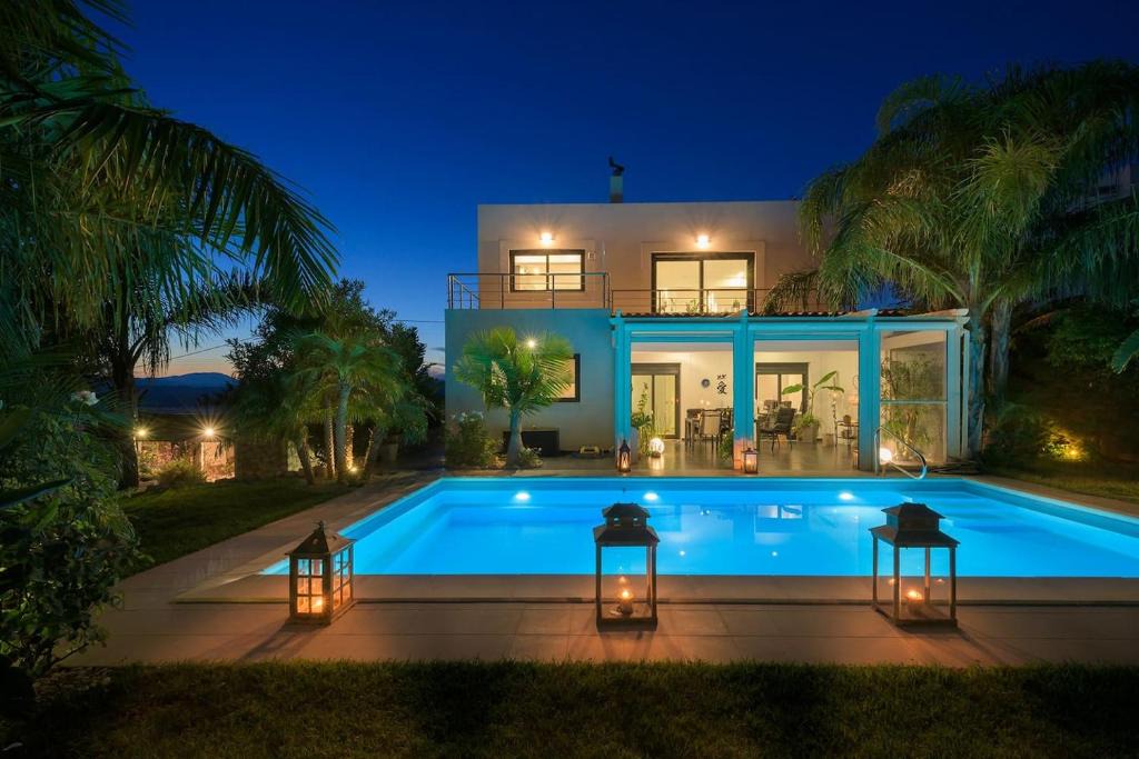Afandou Villa | Villa Palm Garden
