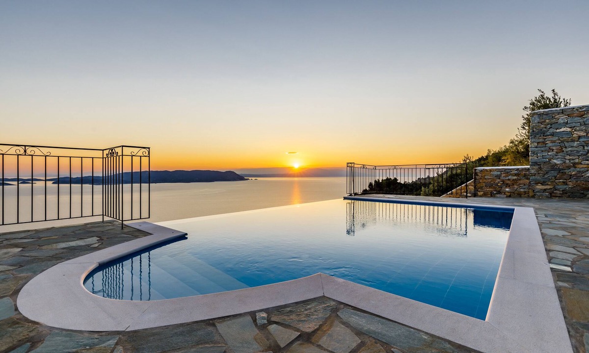 Xanthi Region Villa | Villa Pounda-Breathtaking sea view-wifi-Newbuilding