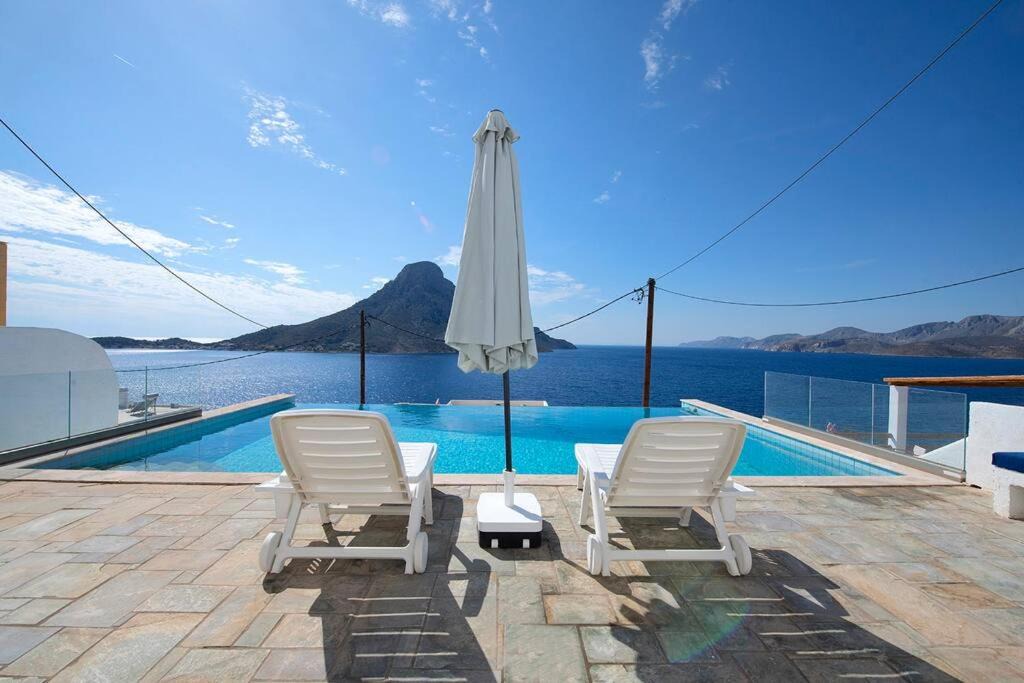 Massouri Villa | White Pearl Villa Kalymnos - 2bdr & Private Pool