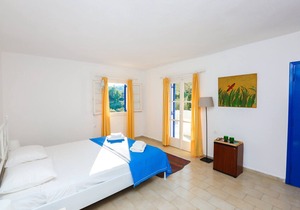 Beachfront Greek Villa in Skiathos with Semi-Private Sandy Beach