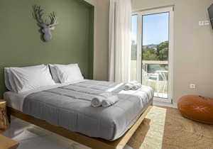 Charming double hotel's room in Rethymno