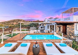 Cretan Lodge Heated Pool