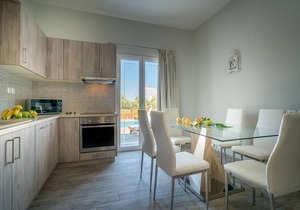Ftelia - 3 Bedroom villa with Private Pool and Garden view