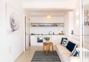 Gardenia Guest House with beautiful sea views, near the beach and the village.