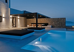 Mykonos Ftelia Black Villa 4