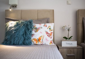 Promenade Apartment bright and elegant , located in the heart of Athens Riviera.