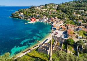 Spiros Jetty House: Walk to Beach, Sea Views, A/C, Car Not Required