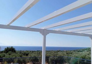 VILLA BLUE COCOON - Chrani Messinia Peloponnese- Rooftop sea view 550 m from beach next to Kalamata Koroni Costa Navarino