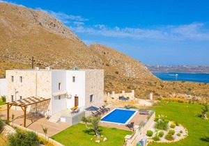 Villa Lulla: Large Heated Private Pool, Sea Views, A/C, WiFi