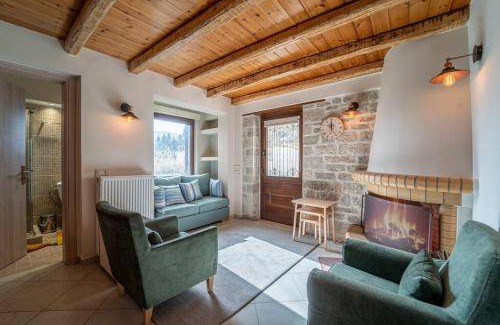 Potamia Ski Chalet | 99 m² Chalet ∙ 1 bedroom ∙ 6 guests