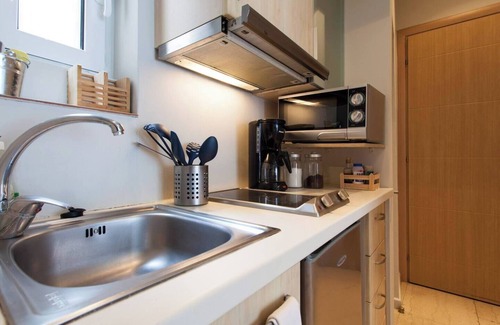 Exarhia Apartment | #AH34 Beige studio Su