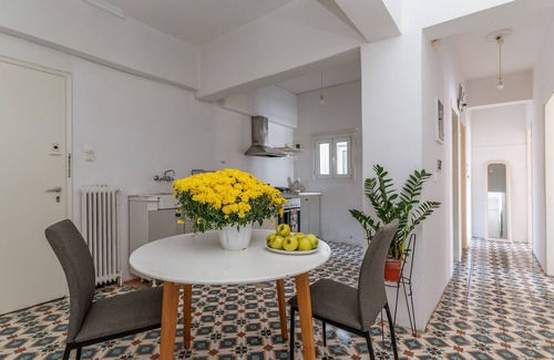 Kallithea Apartment | Apartment 'Charming Central Apt with Parking 3' with Balcony, Wi-Fi and Air Conditioning