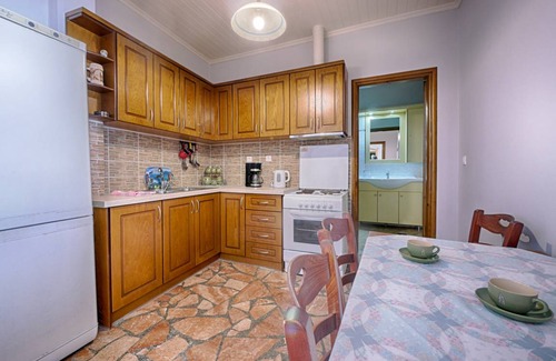 Agios Georgios Pagon Apartment | Arista Ferienwohnung 6 - mit Meerblick direkt am Strand von Agios Georgios Pagi