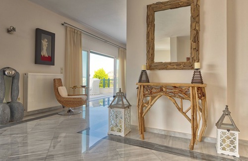 Melissopetra Villa | Bamour Villa, Poolside Serenity & Spectacular View