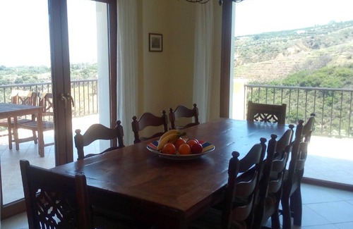 Somatas Villa | Beautiful villa swimming pool sea view near village not far from Rethymno NW