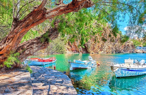 Vathi House | Cretan Lodge Private Heated Pool