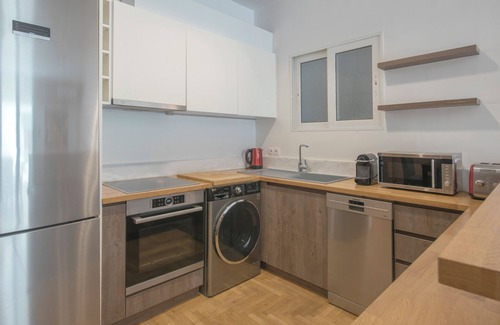 Pangrati Condo | Delightful Stylish Two Bedroom Condo, Hip Area of Central Athens