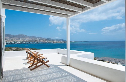Paros Villa | Elite Paros Villa | Villa Sea Front | 3 Bedrooms | Private Pool & Amazing Sea.