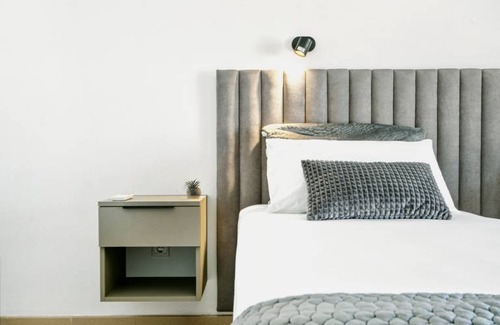 Agios Georgios Pagon Apartment | Flora Beach Studio 5 - mit wunderschönen Meerblick nur 50m vom schönen Sandstrand entfernt