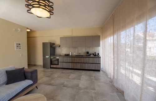 Skala Apartment | Holiday Apartment "Katemari 2" with Sea View, Terrace & Wi-Fi