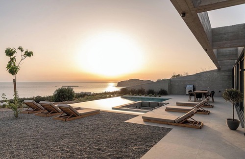 Falassarna Villa | Inspiring Industrial Design Villa Overlooking Falasarna Beach