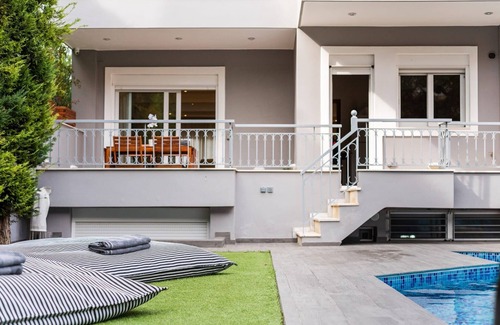 Vari-Voula-Vouliagmeni Villa | Luxury Athens Villa | Villa Vesper | 5 Bedrooms | Private Pool & Jacuzzi | Sea.