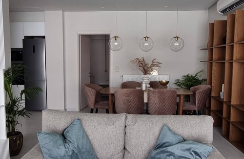 Nea Alikarnassos Apartment | Luxury & Privacy at Elysian Residences Heraklion— Private Saltwater Pool