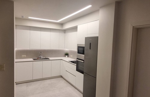 Nea Alikarnassos Apartment | Luxury & Privacy at Elysian Residences Heraklion— Private Saltwater Pool