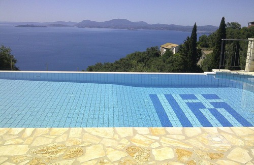 Barbati Villa | Prestige Villas | NISSAKI | 5* Stone Olive Press, Large Pool with Sea Views