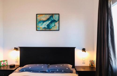 Samothrace House | Samothraki Vacation Home, amazing Saos view, 2BR